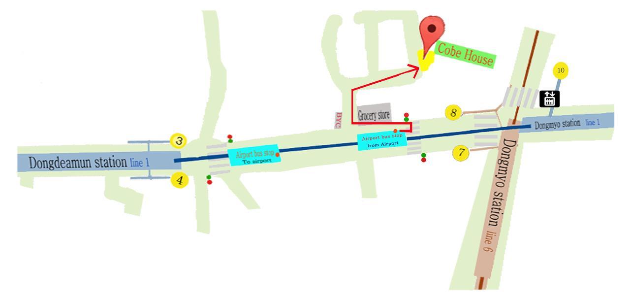 סיאול Cobe Guesthouse Dongdaemun מראה חיצוני תמונה